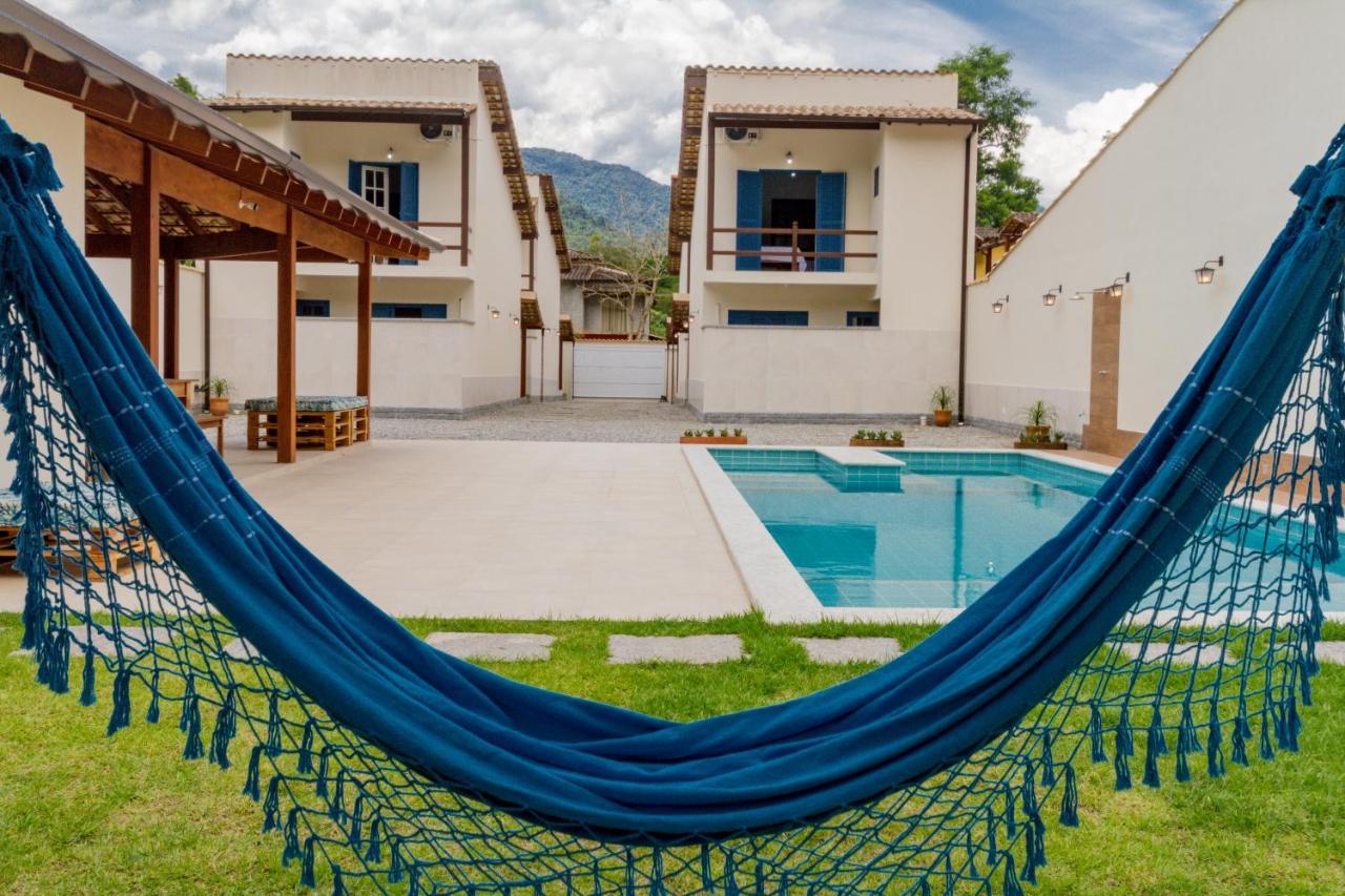 Casa em vila com piscina e acesso à cachoeira Paraty Exterior foto